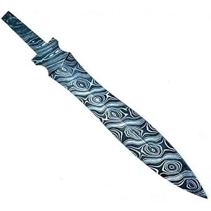 Damascus Steel Blank <b>Blade</b> Handmade <b>Craft</b> Blank for DIY Projects Custom Handle Making and Workshop Use - Product Image 4