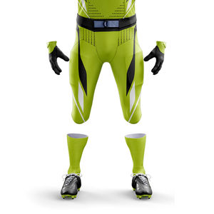 Uniforme de Fútbol Americano Personalizado para Equipos, con Pantalones Cortos, Transpirable, de Secado Rápido, 100% Poliéster, para Adultos Unisex - Product Image 2