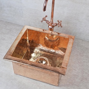 Lavabo de cobre, decoración sostenible, lavabo de cobre de diseño consciente, lavabo de cobre listo para el futuro, lavabo de cobre inteligente, cobre de lujo - Product Image 6