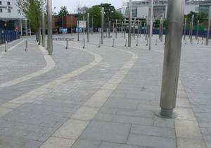 Natural Flamed Modern Cobblestone Quartzite <b>Paving</b> <b>Stone</b> 20mm Thick - Product Image 3