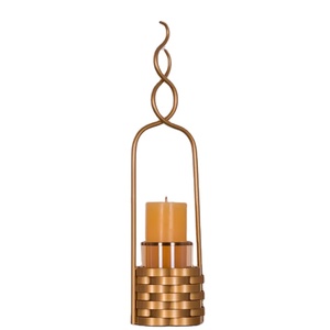 Modern Geometric Metal Votive Holder Eco-Friendly Heat Resistant for Indoor and Outdoor Home Decoration for Christmas - Product Image 1