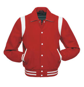 Chaqueta Bomber Varsity Personalizada OEM para Hombre, de Alta Calidad, con Cuello Mao, Tallas Grandes Disponibles, Resistente al Viento, con Capucha y Logotipo Frontal - Product Image 1