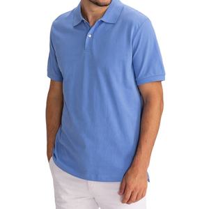 Polo d'été de marque personnalisée pour hommes, dernière conception en coton, manches courtes, motif solide, écologique, mode décontractée pour hommes - Product Image 3