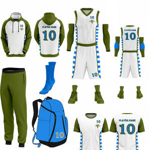 Diseña tus Propios Uniformes de Baloncesto, Paquetes de Uniformes de Baloncesto Transpirables Personalizados - Product Image 1