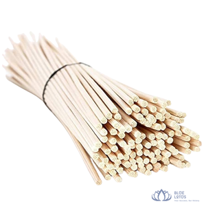 [MEILLEURES VENTES] Bâtonnets diffuseurs en rotin naturel durable Blue Lotus, recharge d'huile parfumée, désodorisant d'ambiance pour la maison, approvisionnement export - Product Image 1
