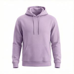 Sweat-shirt à capuche en molleton bouclette lourd 500 g/m² pour homme, coupe oversize, personnalisable par impression et broderie, style streetwear - Product Image 1