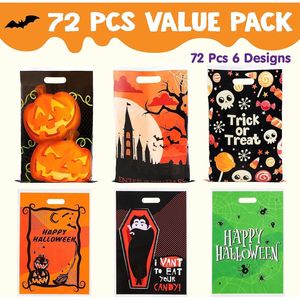 JOYIN 72 Sacchetti di Plastica per Halloween, Assortiti per Dolcetti e Snack, Forniture per Feste e Festività - Product Image 3