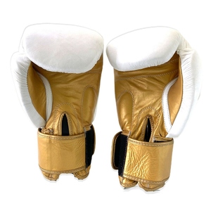 Custom Professional PU Leather Boxing <b>Gloves</b> Breathable Waterproof Non-Slip <b>Pull</b>-On Closure Hook-and-Loop Wrist for OEM RL-BG-29 - Product Image 3