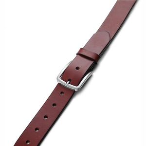 Cinturones de Cuero Vacuno Genuino Casuales para Hombre Hechos a Medida, Venta al por Mayor, Hebilla de Acero Inoxidable, Estilo Occidental, Duraderos, de Primera Calidad, de Fábrica - Product Image 3