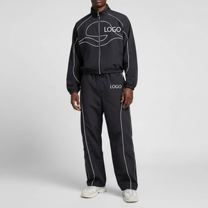 Prix Abordable Survêtements Imprimés Personnalisés pour Hommes Hiver Style Urbain Coupe-Vent Pantalons Taille Élastique en Coton de Haute Qualité 2 - Product Image 4