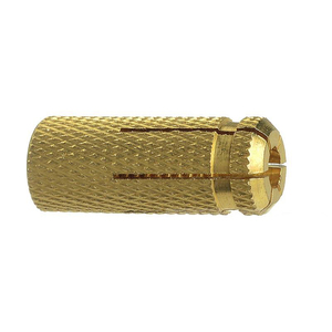 Best Quality <b>Tools</b> and Hardware Female Threaded Expansion Type 10mm Brass Anchor with Natural Surface Treatment - Product Image 1