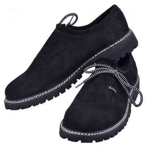 Traje Tradicional de Oktoberfest para Hombre, Zapatos Bávaros Marrón Oscuro, Zapatos Personalizados, Zapatos para Trachten Lederhosen - Product Image 1