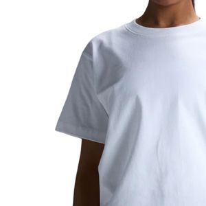 T-shirt surdimensionné personnalisé pour femme, style streetwear décontracté, manches courtes, col rond, fabricant OEM ODM, vente en gros en vrac - Product Image 2