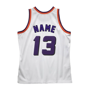 Custom Purple Basketball Jersey Name 13 Sublimated Mesh Sleeveless Men's Breathable Tank Top Adult All Seasons Basketball Jersey - Product Image 4