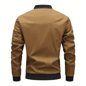 <b>Men</b>’s <b>Lightweight</b> Bomber <b>Jacket</b> Slim Fit Windproof Casual MA1 Flight <b>Jacket</b> Streetwear Zipper Coat Spring Autumn - Product Image 2