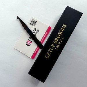 Pince à épiler pour sourcils à pointe fine GETUP BROSONS IMPEX, en acier inoxydable, durable, style luxueux - Product Image 3