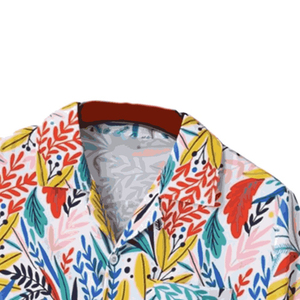 Nouvelles Chemises de Plage Hip Hop pour Hommes 2026 – Imprimées, Extensibles, Idéales pour la Plage ou Tenue Décontractée - Product Image 4