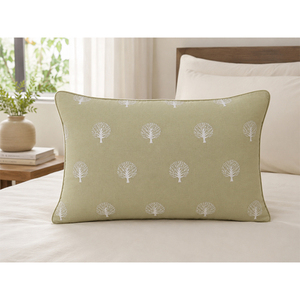 Custom 100% Linen Embroidery <b>Cushion</b> <b>Cover</b> | Soft Decorative Pillow <b>Cover</b> for Sofa, Bedroom & Living Room - Product Image 1