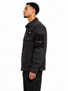 Premium <b>Men</b> <b>Denim</b> <b>Jacket</b> Classic Button Front Design Durable Cotton Fabric Casual Everyday Wear Stylish Layering Outerwear - Product Image 5