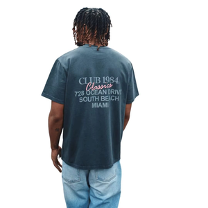 Camiseta de Manga Corta con Estampado Gráfico para Hombre, Colección Fresca, Largo Estándar, Ligera, Informal, Diseños Personalizados, OEM, ODM - Product Image 3