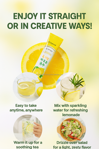 Bâtonnets de poudre de jus de citron biologique OEM Corée 14 sachets de vitamine C pressée à froid - Product Image 6