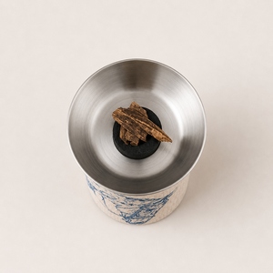 Mejor quemador de incienso Bakhoor de acero inoxidable, MDF y esmalte impreso, para fragancia de oud. - Product Image 3