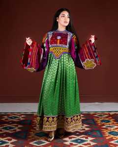 Luxury Ethnic Fashion <b>Dress</b> Premium Fabric OEM ODM Bulk Supply for Women Afghani Casual <b>Dresses</b> - Product Image 2