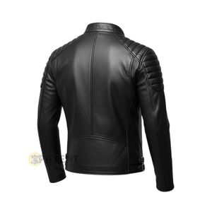 Chaqueta de Cuero Cómoda, Ligera, Transpirable y de Secado Rápido, con Logotipo Personalizado, Diseño Personalizado, Ropa Deportiva, Motociclismo, Automovilismo - Product Image 2