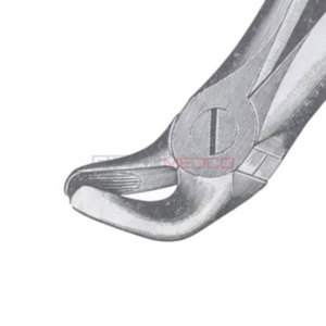 Fig. 12 Pinces d'extraction dentaire manuelles en acier inoxydable allemandes, instruments dentaires certifiés CE, tailles personnalisables, vente en gros - Product Image 4