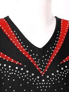 Vêtements d'entraînement de danse pour enfants, justaucorps de danse moderne pour filles de 6 à 16 ans Costumes de danse de scène pour enfants Vêtements de performance - Product Image 4