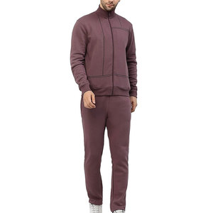 Survêtement zippé décontracté uni personnalisé de qualité supérieure pour hommes – Vente en gros fabricant - Product Image 1