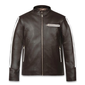 Casual Men Leather Jacket Durable Warm Men Winter Leather Jacket Trendy Street Style Outerwear Collection - Product Image 6