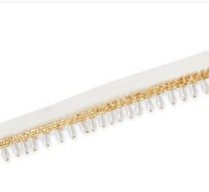 Tela de Encaje de Lujo Ecológica con Bordado Floral, Lentejuelas y Cuentas, Adorno de Guipur para Vestidos de Novia y Diseños de Alta Costura - Product Image 5