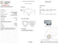 Arin Luxury Co - Diamantes Sueltos Cultivados en Laboratorio con Certificación IGI, Corte Corazón, 1 Quilate, G VS1/2, Corte Excelente
