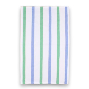 Serviette de cuisine en coton 100% tissé à rayures et à carreaux, douce, confortable, séchage rapide, multi-usages, écologique, certifiée GOTS - Product Image 1