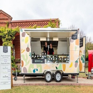 Mobile Concession <b>Food</b> <b>Trailer</b> Fully Equipped Kitchen Fast <b>Food</b> Truck Street <b>Food</b> Vending Cart Catering <b>Trailer</b> - Product Image 4