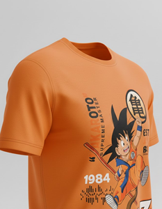 เสื้อยืดลายกราฟิก Z Goku ของ JAYCAN SPORTS ผ้าฝ้าย 100% น้ำหนัก 250 กรัม เสื้อยืดลำลองแบบเรียบๆ สไตล์อนิเมะ แห้งเร็ว สำหรับผู้ชาย ขายส่ง - Product Image 4
