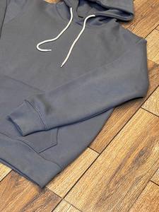 Sweat à capuche pour homme avec poche kangourou, vêtement décontracté en molleton de coton premium, tissu personnalisé, streetwear décontracté pour hommes - Product Image 3
