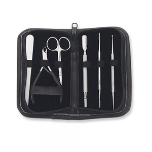Toilettage sans effort: ensemble de manucure bleu de 6 pièces kit de pédicure et de soin des ongles professionnel ensemble de manucure coupe-ongles en gros - Product Image 3