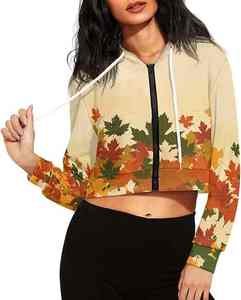 Sudadera de Verano para Mujer, de Alta Calidad, con Estampado Floral en Degradado Pastel, Suave, Ligera, Informal, Moderna, con Impresión por Sublimación - Product Image 6