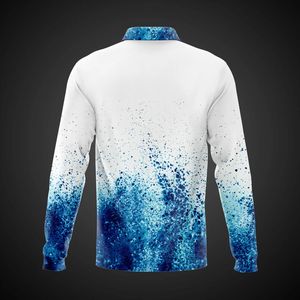 Chemises de pêche respirantes à séchage rapide UPF 50+, manches longues, design personnalisé, sweat à capuche de pêche, vêtements de pêche - Product Image 2