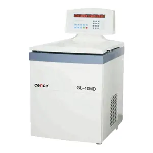 Centrífugo refrigerado de alta capacidade, com rotor balanço de 4x GL-10MD ml, motor sem escova, câmara de aço inoxidável, 1000