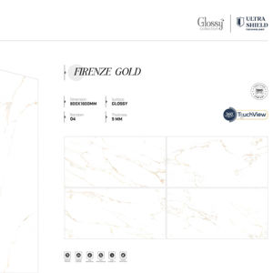 Azulejos de porcelana brillante de gran formato y alta calidad, tamaño 800x1600, 1200x1800, 750x1500 mm, para decoración interior y exterior. - Product Image 1