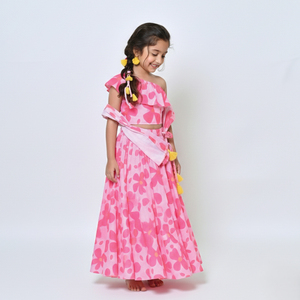Proveedor Directo de Fábrica, Lehenga Choli Tradicional para Niñas, Vestido Étnico Indio para Bodas y Fiestas, Disponible al Mejor Precio - Product Image 4