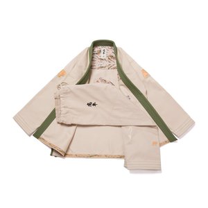 Kimono de BJJ Albino Preto de 500g, Diseño Personalizado con Serigrafía, Elástico, 100% Algodón, Unisex, Corte Regular, Transpirable, Deportivo - Product Image 4