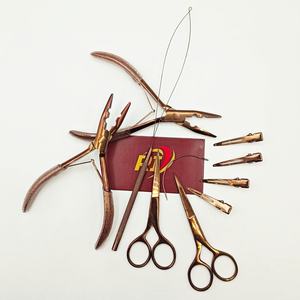 ชุดคีมต่อผมสีโรสโกลด์ ทนทาน ทำจากสแตนเลส ใช้สำหรับปิดห่วงไมโครริง สำหรับร้านทำผม ขายส่ง OEM REVAMP - Product Image 4