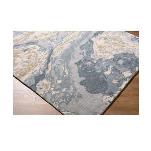 Alfombra de Lana y Viscosa Hecha a Mano, Alfombra Artesanal Premium, Alfombra Suave y Duradera para Sala de Estar, Dormitorio, Decoración de Hotel - Product Image 4