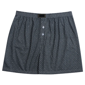 Boxer pour homme en coton à motif écossais vert, sous-vêtement confortable à coupe décontractée et design respirant, fournisseur en gros - Product Image 2