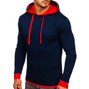 Sudadera con capucha informal para exteriores para hombre, logotipo personalizable de ajuste relajado multicolor hecho de poliéster/algodón para uso en invierno - Product Image 1