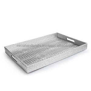 Plateau de service en métal, dernière tendance, service de fruits en vrac, vente en gros et exportation, plateau de service en métal Vintage, Design Unique - Product Image 5